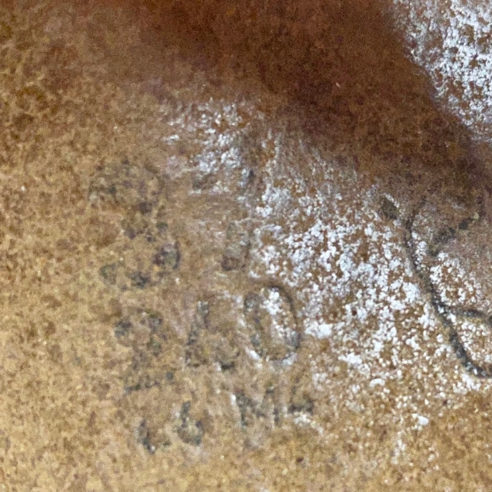 Birkenstock ✌︎︎ Gizeh Thong Nubuck Cork Bed Sandals Sandal ✌︎︎ Brown Suede 37 7M - Picture 10 of 16